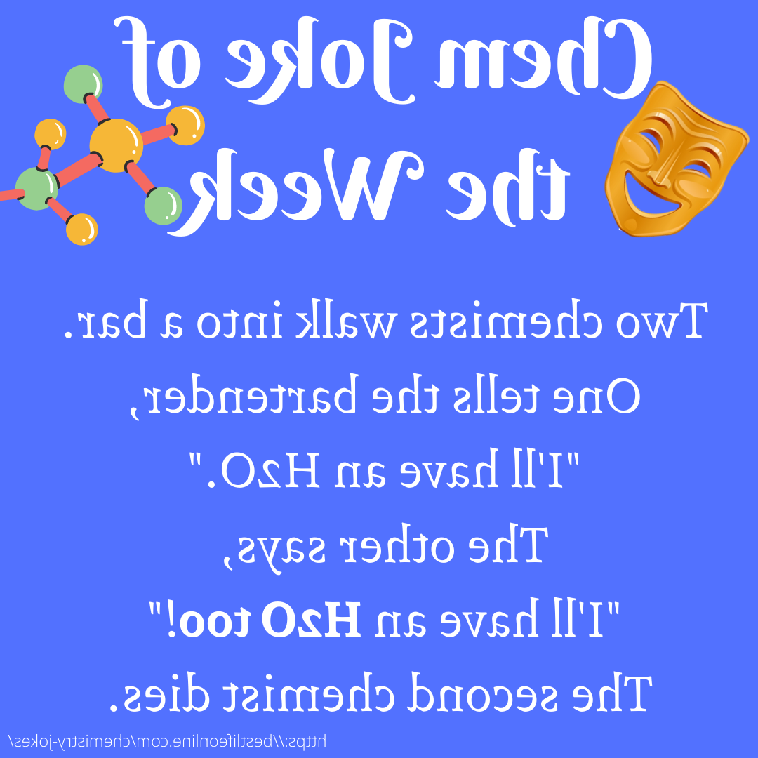 Chem Joke of the Week 1